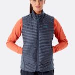 Rab Mont 626R0108 | Rab cirrus flex 2.0 yalıtımlı yelek çelik kadınlar