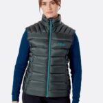Rab Mont 626R0123 | Rab elektron pro kuş tüyü yelek Beluga kadınlar