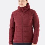 Rab Mont 626R0132 | Rab arşın streç kapüşonlu derin funda kadınlar