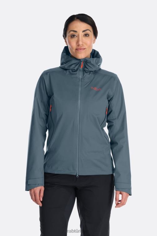 Rab Mont 626R0215 | Rab kinetik alp 2.0 su geçirmez ceket orion mavisi kadınlar - Görsel 1
