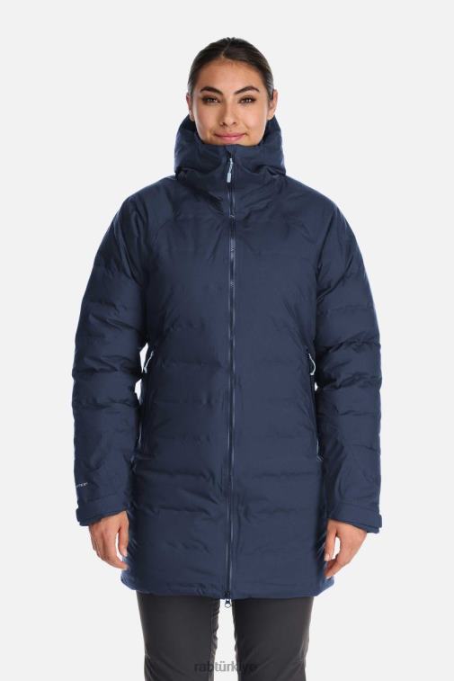 Rab Mont 626R021 | Rab valiance su geçirmez kuş tüyü parka derin mürekkep kadınlar - Görsel 1