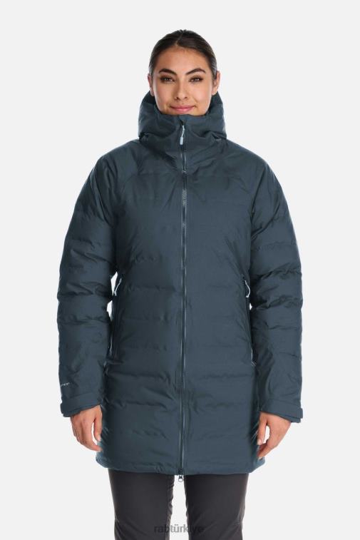 Rab Mont 626R022 | Rab valiance su geçirmez kuş tüyü parka orion mavisi kadınlar - Görsel 1
