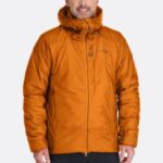 Rab Mont 626R028 | Rab jeneratör alp ceketi marmelat erkekler