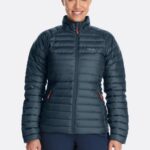 Rab Mont 626R047 | Rab mikrolight kuş tüyü ceket orion mavisi kadınlar
