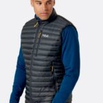 Rab Mont 626R0766 | Rab mikrolight kuş tüyü yelek Beluga erkekler