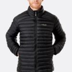 Rab Mont 626R0803 | Rab cirrus yalıtımlı ceket siyah erkekler