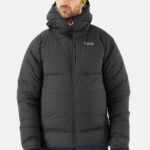 Rab Mont 626R0851 | Rab sonsuzluk aşağı ceket siyah erkekler