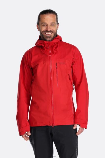 Rab Mont 626R0906 | Rab latok dağ gore-tex® pro ceket yükselen kırmızı erkekler