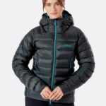 Rab Mont 626R095 | Rab elektron pro kuş tüyü ceket Beluga kadınlar