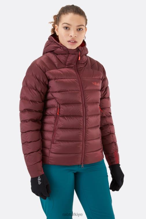 Rab Mont 626R096 | Rab elektron pro kuş tüyü ceket derin funda kadınlar - Görsel 1