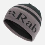 Rab Outdoor Türkiye 626R0537 | Rab rab logolu bantlı bere siyah/grafen üniseks