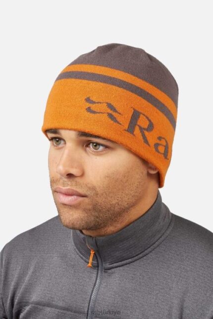 Rab Outdoor Türkiye 626R0540 | Rab rab logolu bantlı bere grafen/marmelat üniseks