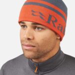 Rab Outdoor Türkiye 626R0541 | Rab rab logolu bantlı bere orion mavisi/kırmızı greyfurt üniseks