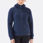 Rab Türkiye 626R0307 | Rab kürklü ceket derin mürekkep kadınlar