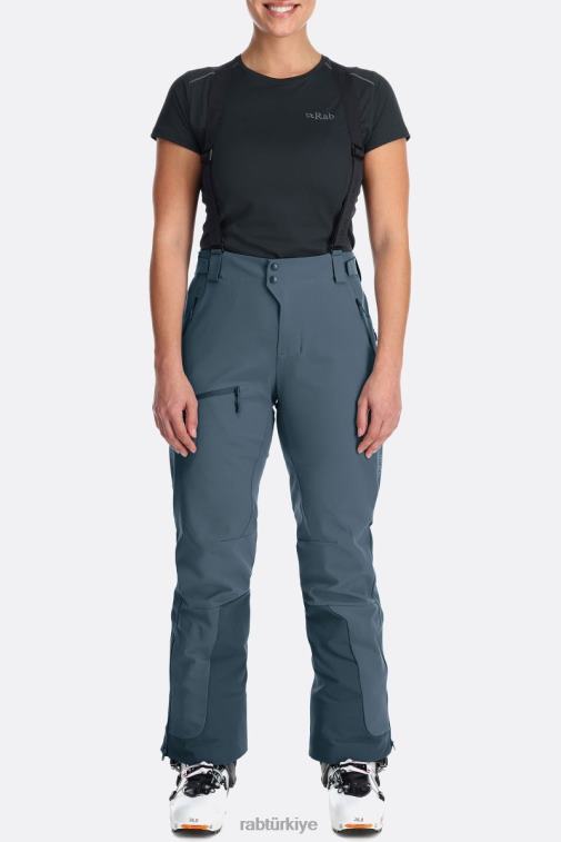 Rab Türkiye 626R0415 | Rab khroma yükseliş softshell pantolon orion mavisi kadınlar - Görsel 1