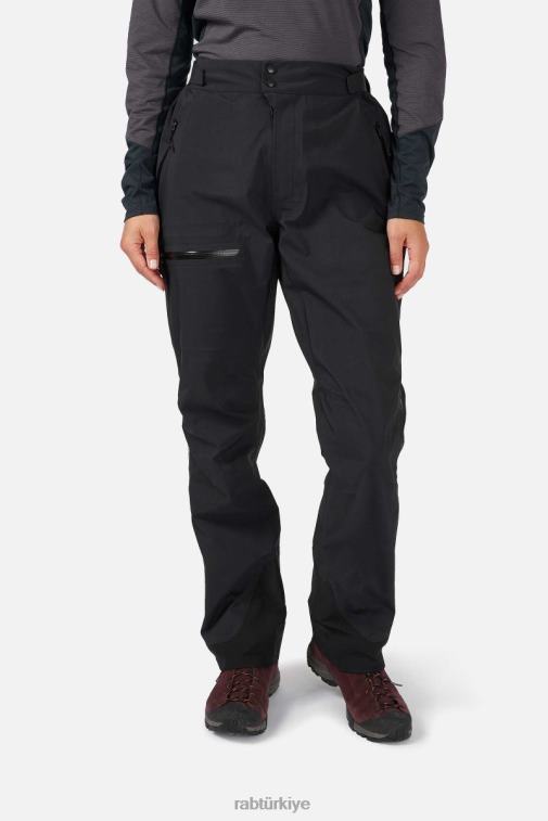 Rab Türkiye 626R0471 | Rab zanskar gore-tex® pantolon siyah kadınlar - Görsel 1